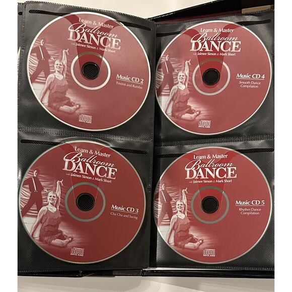 Learn & Master Ballroom Dancing by Jaimee Simon (English) - 13 DVD’s & 6 CD’s - Picture 8 of 10